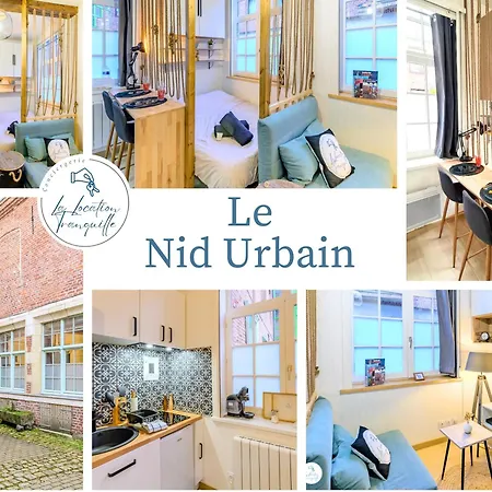 Nid Urbain - Proche Tribunal - Centre - Wifi - Tv Douai Exterior foto